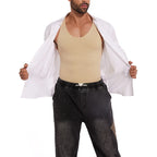 Compression Bodysuit – Slimming Tummy Control Vest for Men Body Shaping