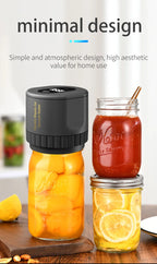 Electric Mason Can Sealer – Portable Vacuum Tool for Kitchen Food Storage