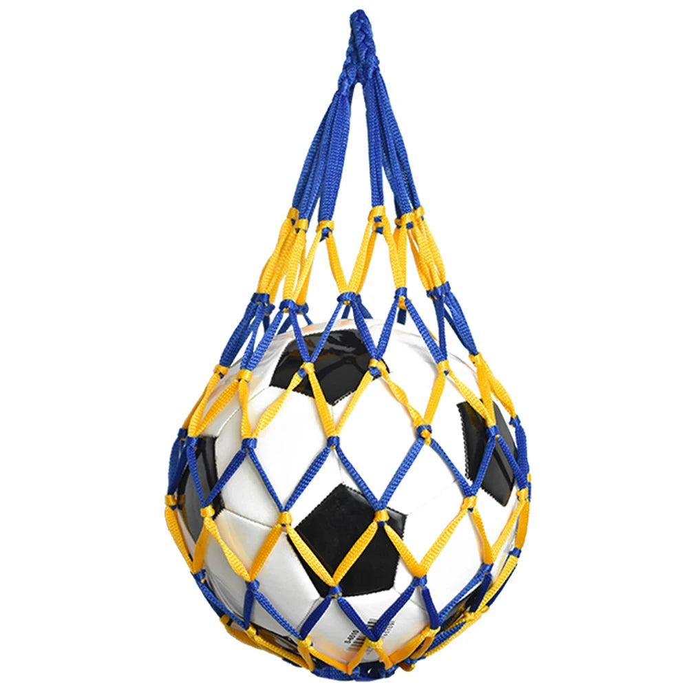 Sports Ball Mesh Bag – Adjustable Carrying Net for Basketball and Soccer