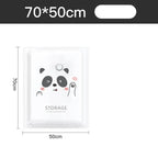 Vacuum Compression Storage Bags – Reusable Plastic Sealers for Travel Clothes