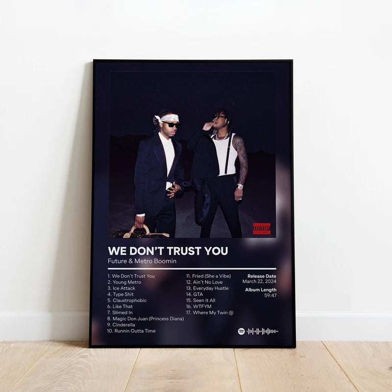 Nordic Hip Hop Poster – Aesthetic Music Canvas Wall Art for Home Decor