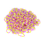 Elastic Loom Bands – Colorful DIY Jewelry Making Kit for Kids Crafts