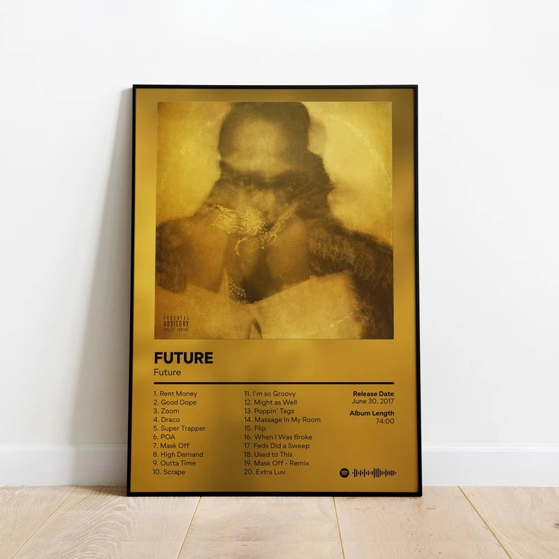Nordic Hip Hop Poster – Aesthetic Music Canvas Wall Art for Home Decor