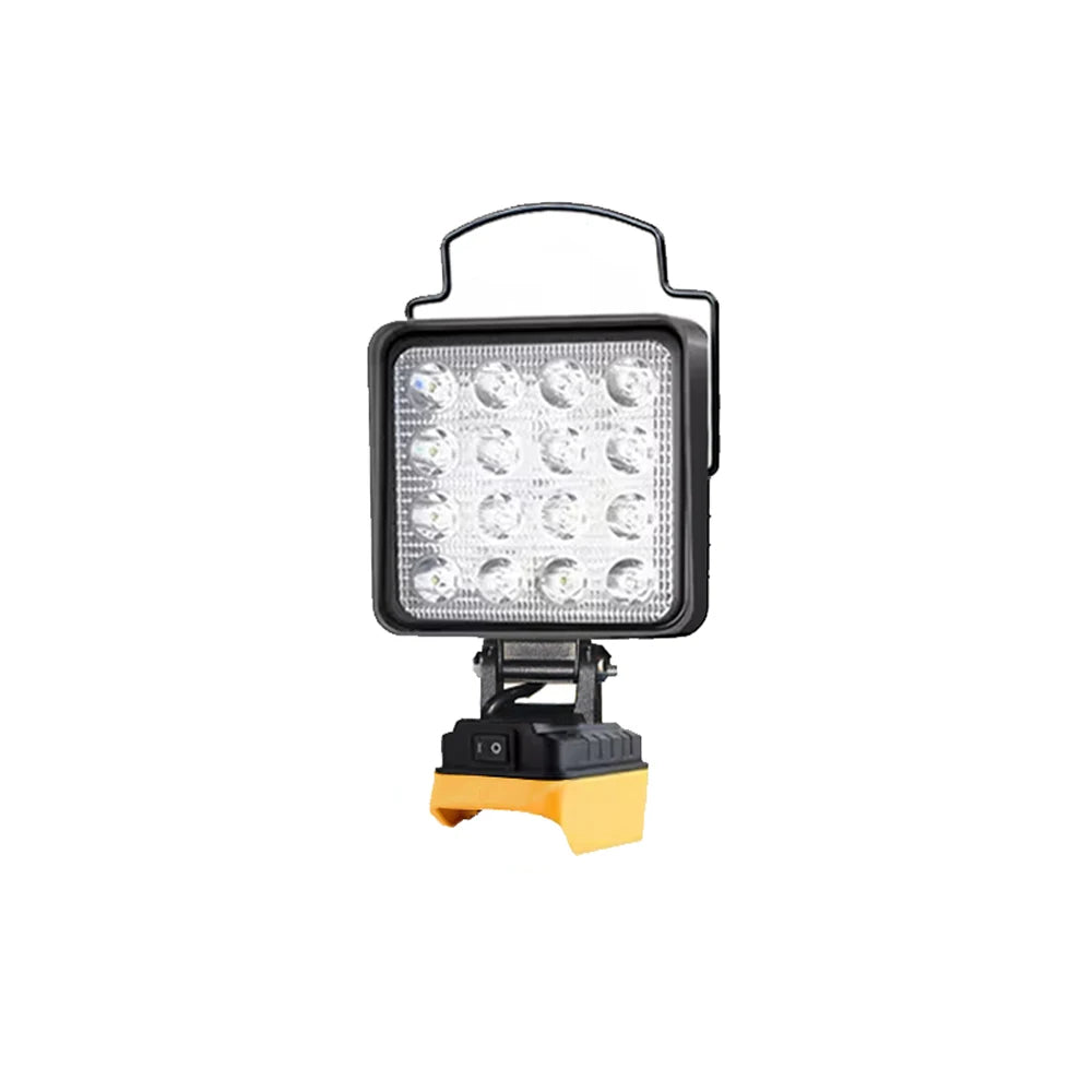 4in LED Cordless Spotlight – Portable Work Light for Camping and Fishing