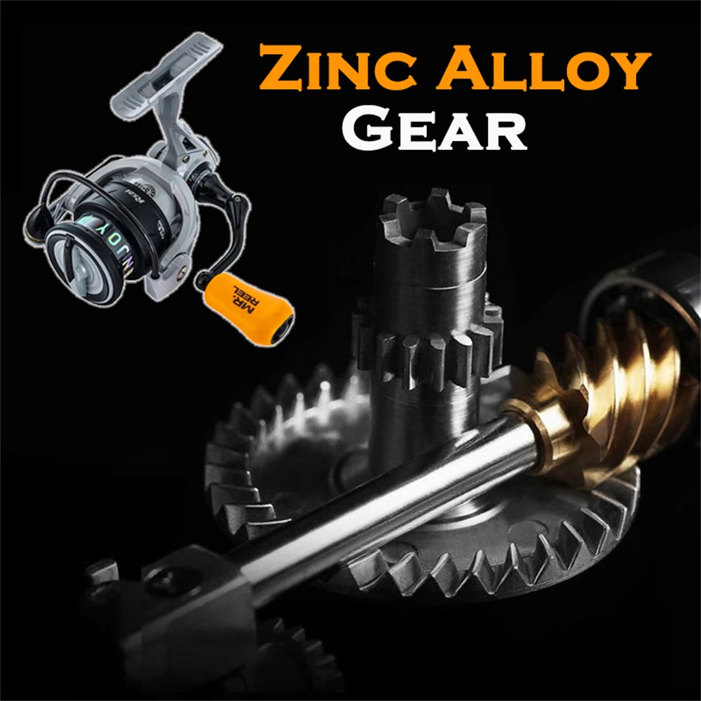 Spinning Fishing Reel – CNC Metal Alloy Spool for Freshwater Casting