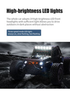 4WD Off-Road RC Monster Truck – 50km/h Remote Control for Adults and Kids
