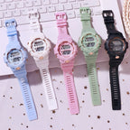 Digital LED Sport Watch – Waterproof Countdown Timer for Women