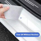 Carbon Fiber Door Threshold Stickers – Protective Scuff Guards for Nissan Qashqai