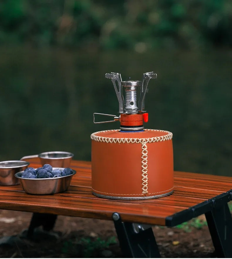 Foldable Alloy Gas Stove – Ultra-light Portable Cooker for Camping and Hiking