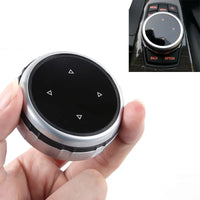 IDrive Multimedia Button Decals – Adhesive Interior Trim for BMW Models