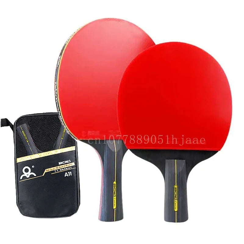 Professional Table Tennis Racket Set – Ping Pong Paddle for Competition Play