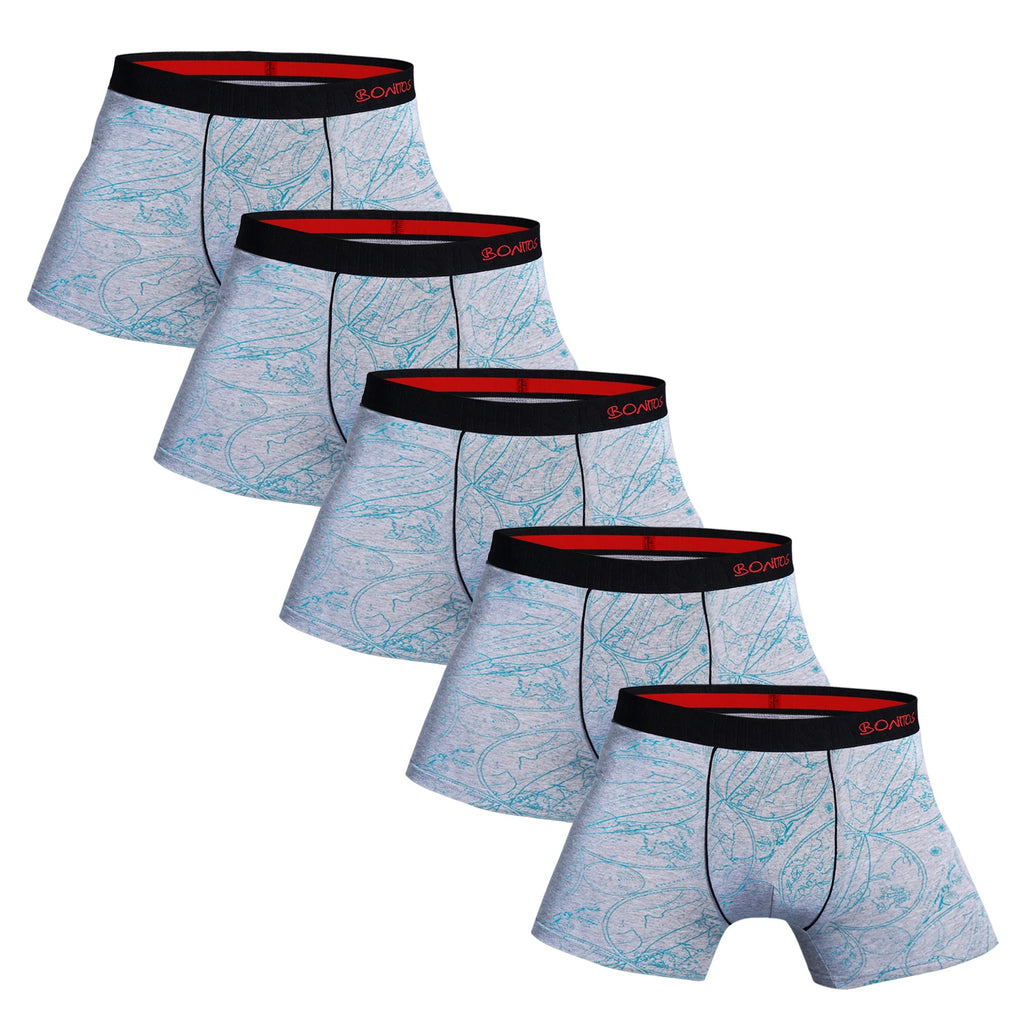 Cotton Boxer Briefs – Men Luxury Underwear for Gym and Daily Wear