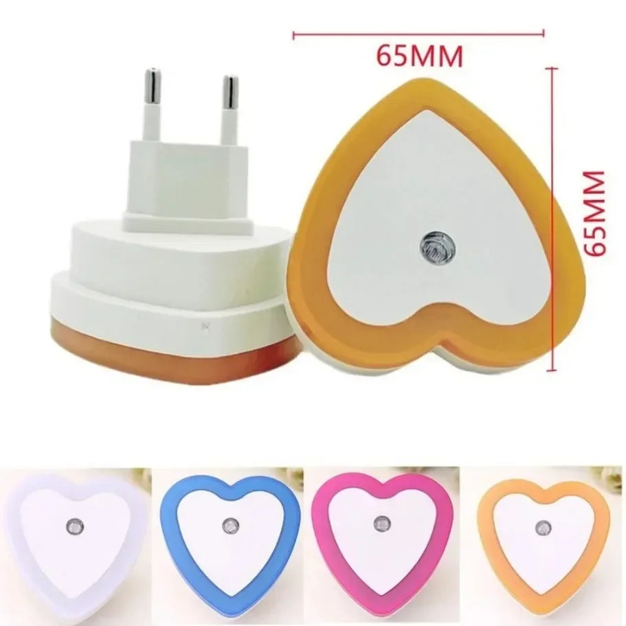 LED Auto Sensor Night Light – Energy Saving Plug-in Lamp for Kids Bedroom