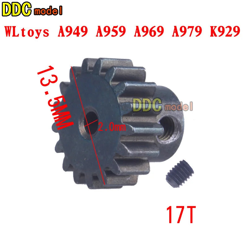Metal Differential Gear Upgrade for Remote Control RC Cars