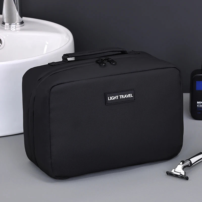 Large Waterproof Toiletry Bag – Portable Travel Organizer for Men and Women
