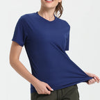 Women's Ultralight Compression Shirt – Quick Dry Sport Top for Running Gym