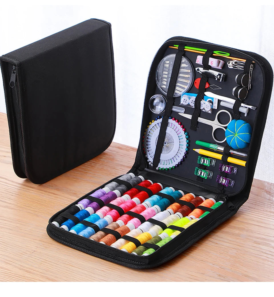 Portable Sewing Kit – Complete Tool Set for DIY Handwork and Travel Repairs