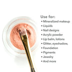 Refillable Cosmetic Sample Jars – Small Plastic Containers for Travel Storage