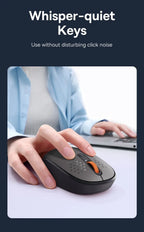 Wireless Bluetooth Mouse – Silent 1600 DPI Optical for Laptop and Tablet