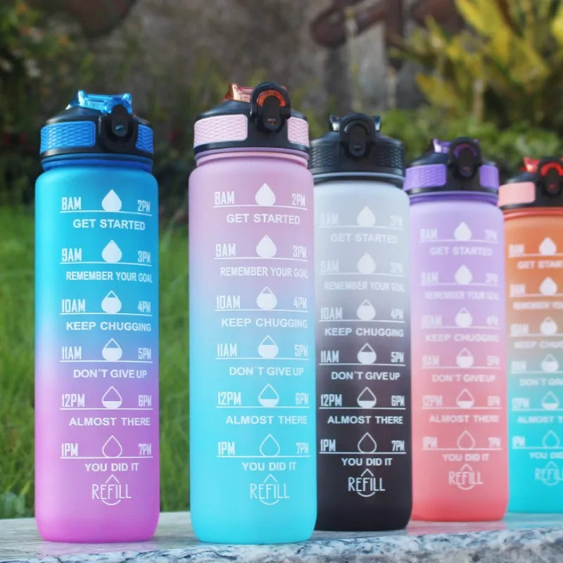 1L Portable Water Bottle – Leakproof Sport Container for Gym and Travel