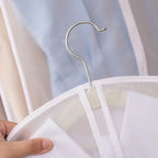Transparent Zippered Garment Bag – Dustproof Cover for Suit and Dress Storage