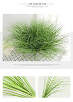 Artificial Onion Grass Bushes – Faux Reeds for Home and Garden Decor