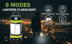 Rechargeable LED Camping Lantern – Waterproof Power Bank for Outdoor Hiking
