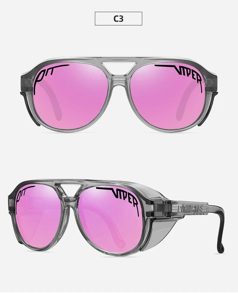 Polarized Cycling Sunglasses – UV400 Windproof Sport Eyewear for MTB Road Bike