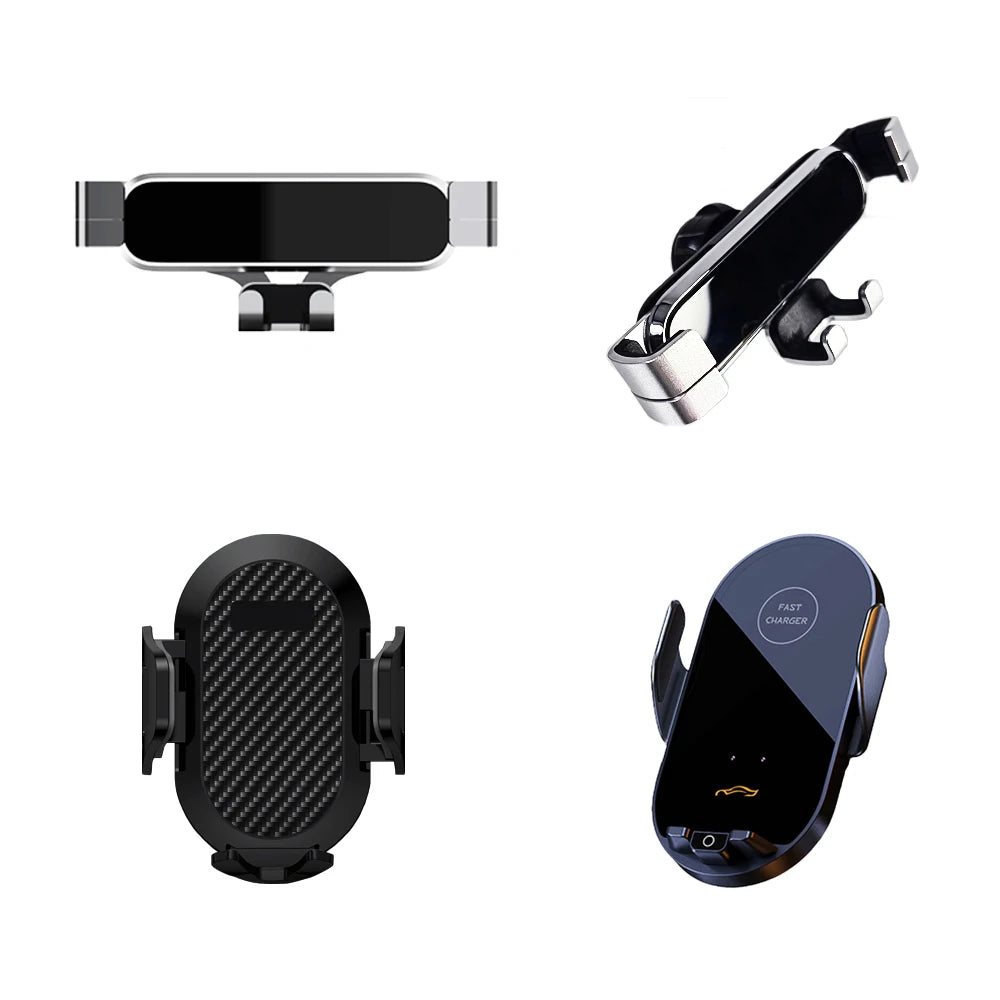 Wireless Charging Phone Mount – Gravity Car Holder for Nissan Sentra 2012-2019
