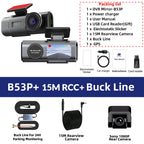 4K WiFi Dash Cam – GPS Night Vision Car DVR for Vehicle Security