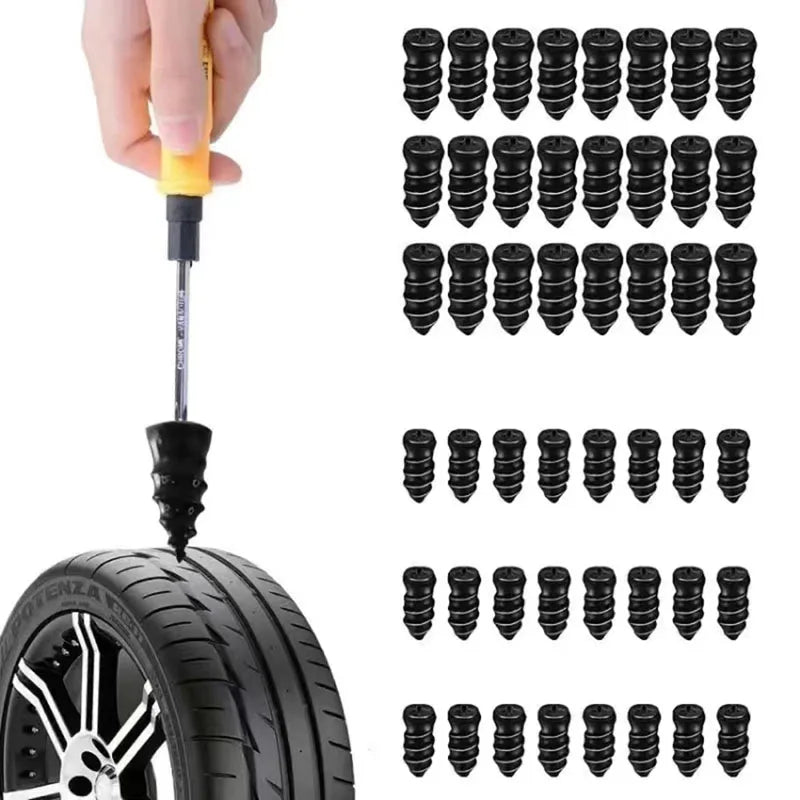 Vacuum Tyre Repair Nails – Tubeless Puncture Screws for Car and Motorcycle