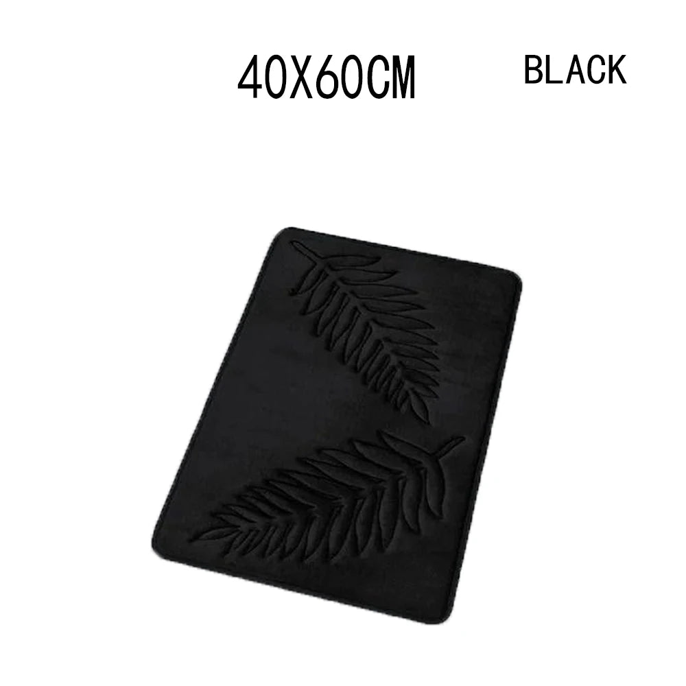 Memory Foam Bath Mat – Non-Slip Water Absorbent Rug for Bathroom