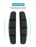 70mm V-Brake Pads – Threaded Linear Pull Shoes for Mountain Biking