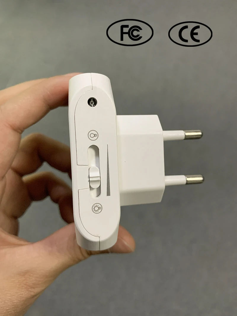 LED Night Light – Motion Sensor Plug-in Lamp for Bedroom and Hallway