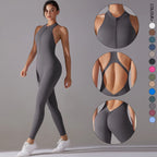 Tummy Control Bodysuit – Push-Up Sculpting Shapewear for Gym Fitness
