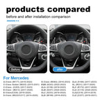 Carbon Fiber Steering Wheel Shift Paddles – Extended Shifters for Mercedes