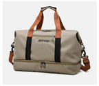Portable Duffle Gym Bag – Lightweight Fitness Carry-on for Travel and Sports
