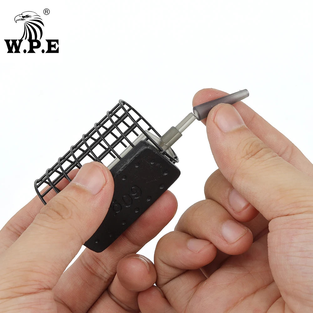 Steel Wire Carp Method Feeder – Heavy Duty Bait Cage for Coarse Fishing