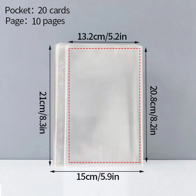 A5 Photocard Binder – Collectible Kpop Album Storage for Trading Cards