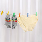 Plastic Laundry Clothespins – Durable Hanging Clips for Socks and Underwear