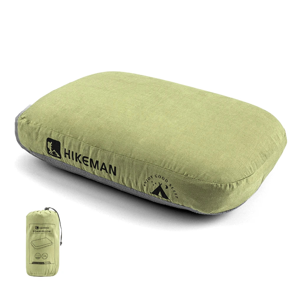 Memory Foam Travel Pillow – Portable Neck Support for Outdoor Camping