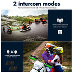 Motorcycle Bluetooth Helmet Intercom – Wireless Headset for Group Riding