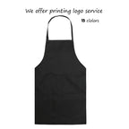Custom Logo Kitchen Apron – Unisex Chef Workwear for Cooking and Catering