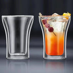 Double-Layer Glass Coffee Mug – Heat Resistant Cup for Espresso and Tea