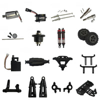 RC Car Spare Parts – Differential and Suspension Components for 1/16 Models
