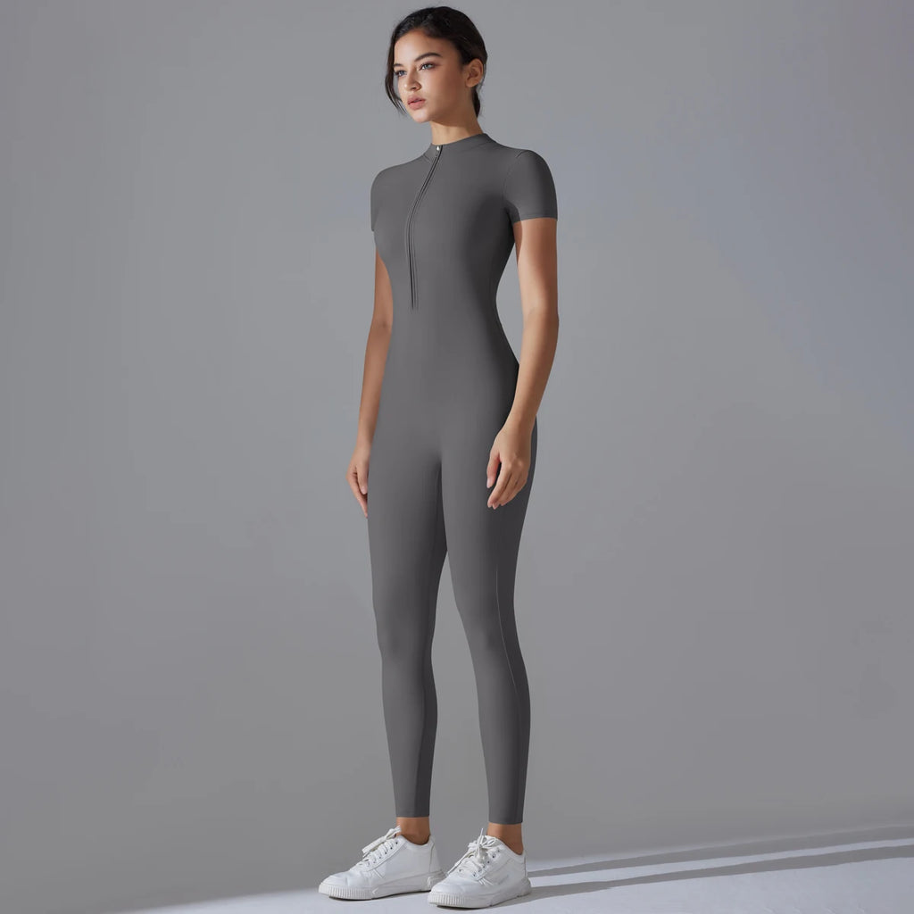 Women’s Fitness Bodysuit – Breathable Quick-Drying Fabric for Gym Workout