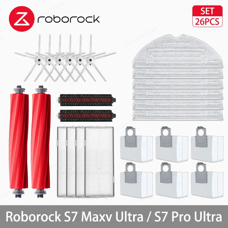 Robot Vacuum Replacement Parts – Essential Maintenance Kit for Roborock S7