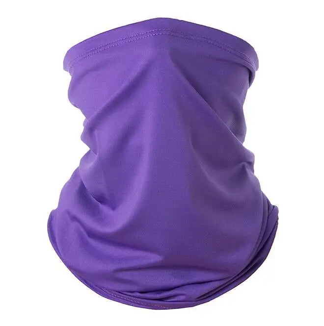 Ice Silk Neck Gaiter – Sun Protection for Motorcycle Riding and Sports