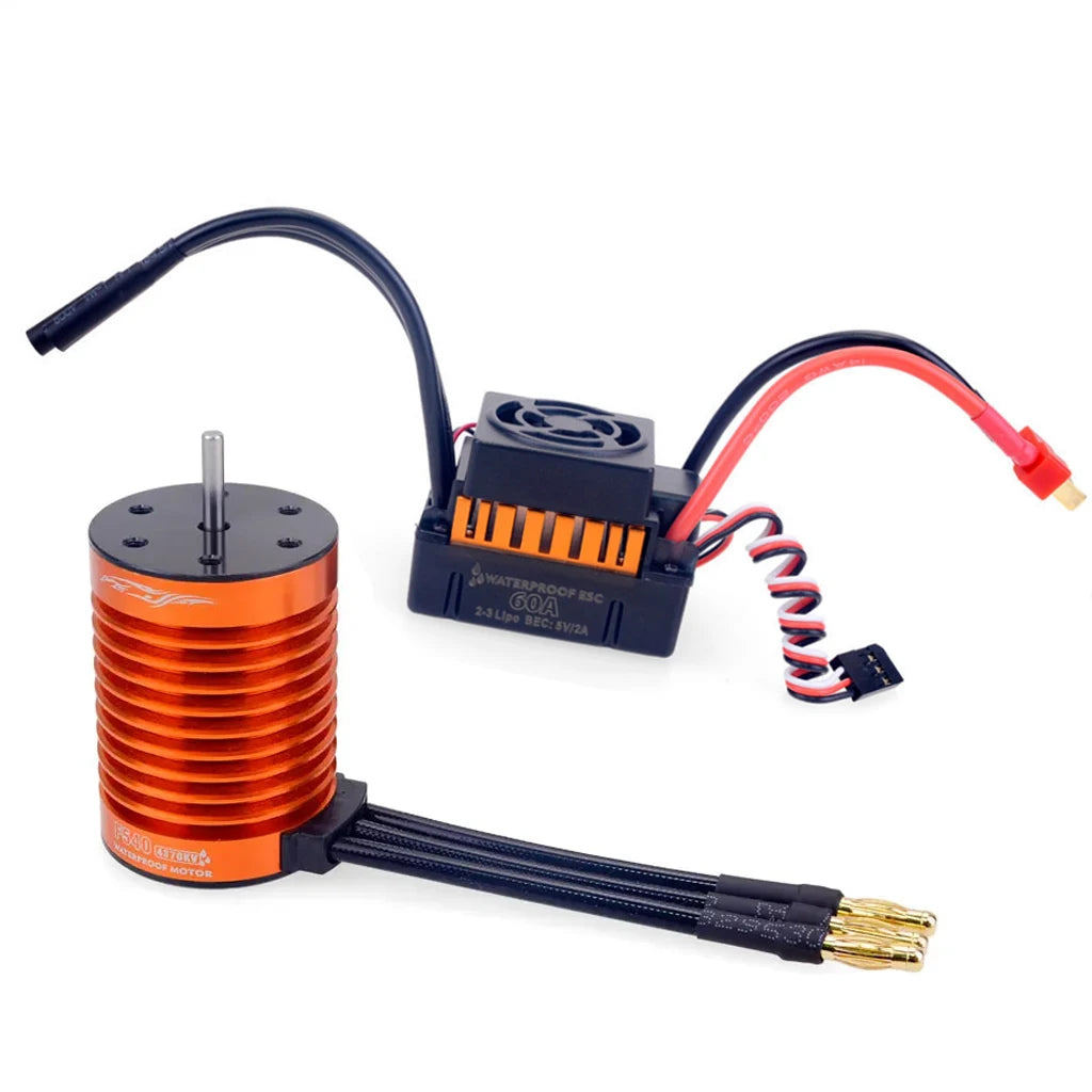 Waterproof Brushless Motor and ESC – Performance Upgrade for RC Trucks