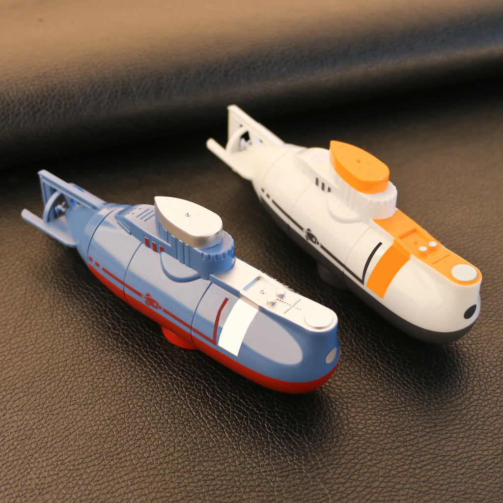 Mini RC Submarine – Waterproof Simulation Boat Toy for Kids Pool Play